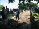 Chodníky ke hěbitovu 2008